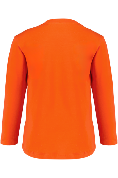 4President Jongens Longsleeve Kilian - Tangerine Tango — detailfoto 2