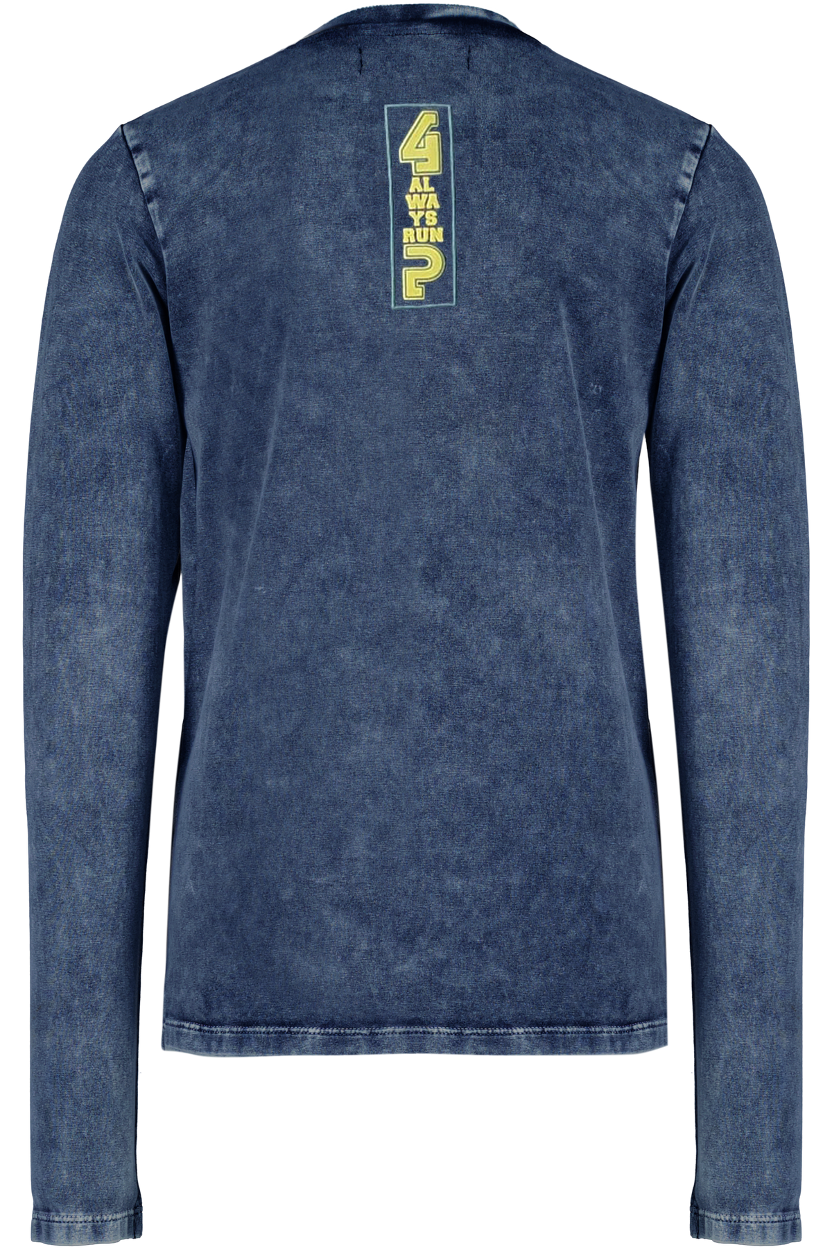 4President Jongens Longsleeve Maas - Navy — detailfoto 2