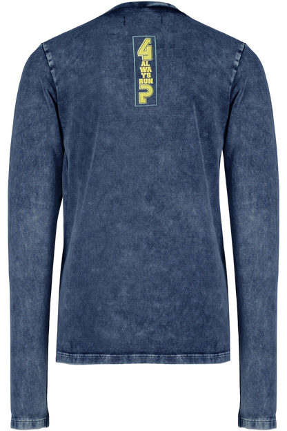 4President Jongens Longsleeve Maas - Navy — detailfoto 2
