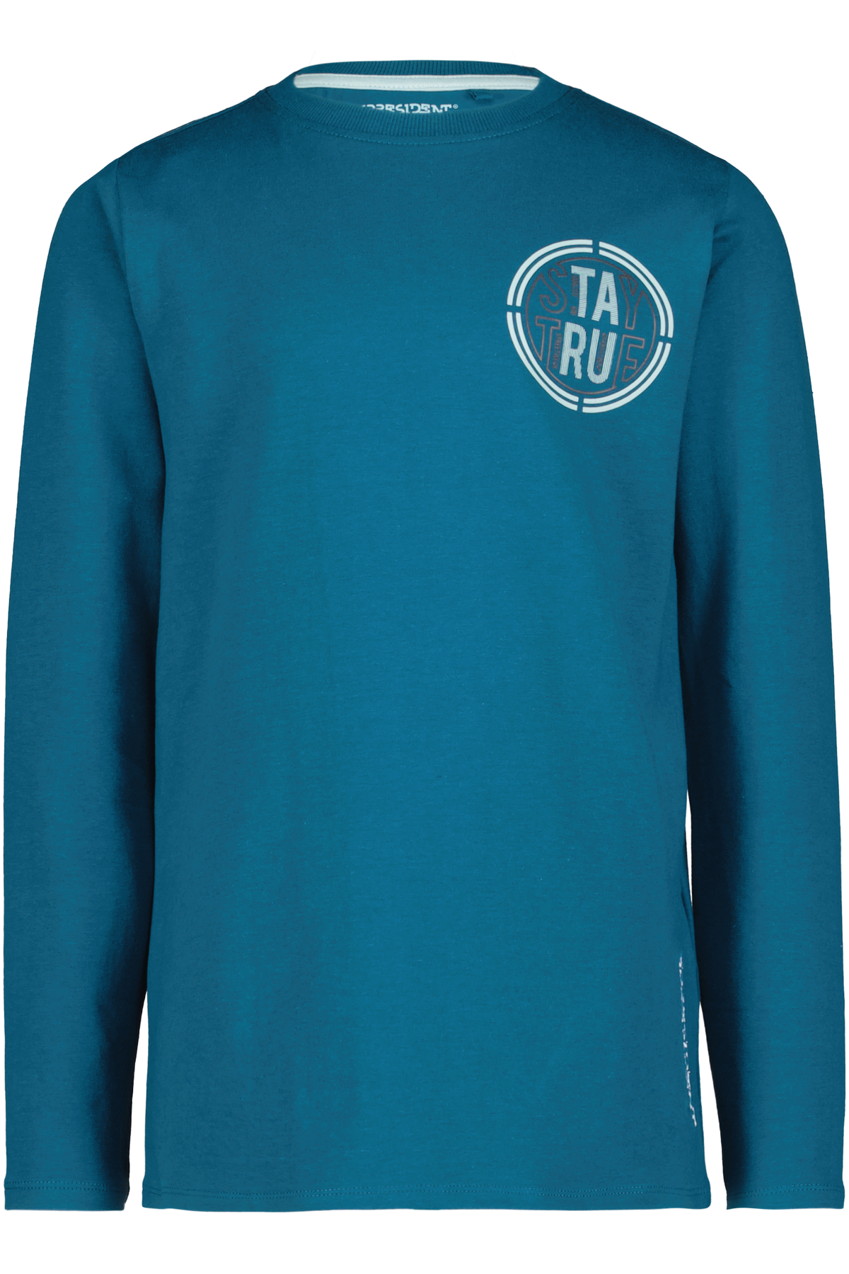 4President Jongens Longsleeve Iggi - Blue Coral