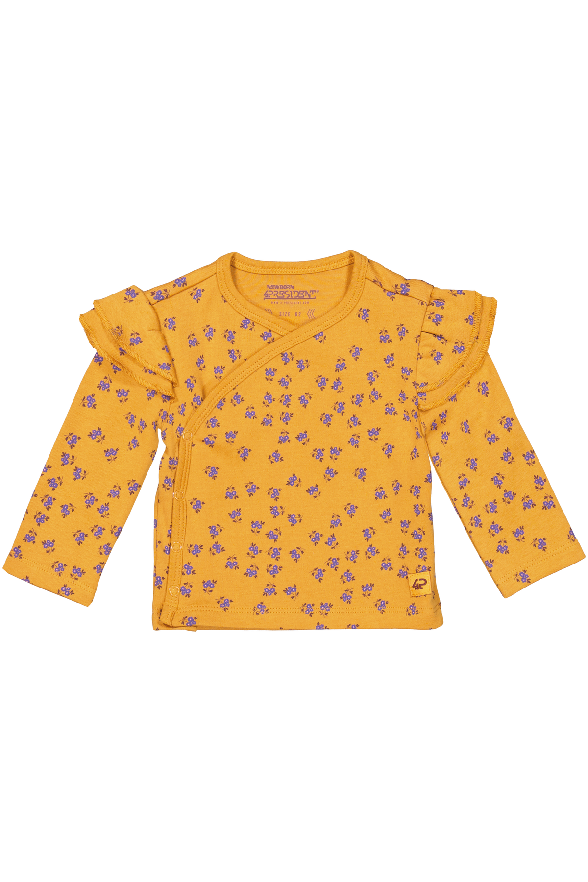 4President Meisjes Overslagshirt Jorja - Cathay Spice Aop