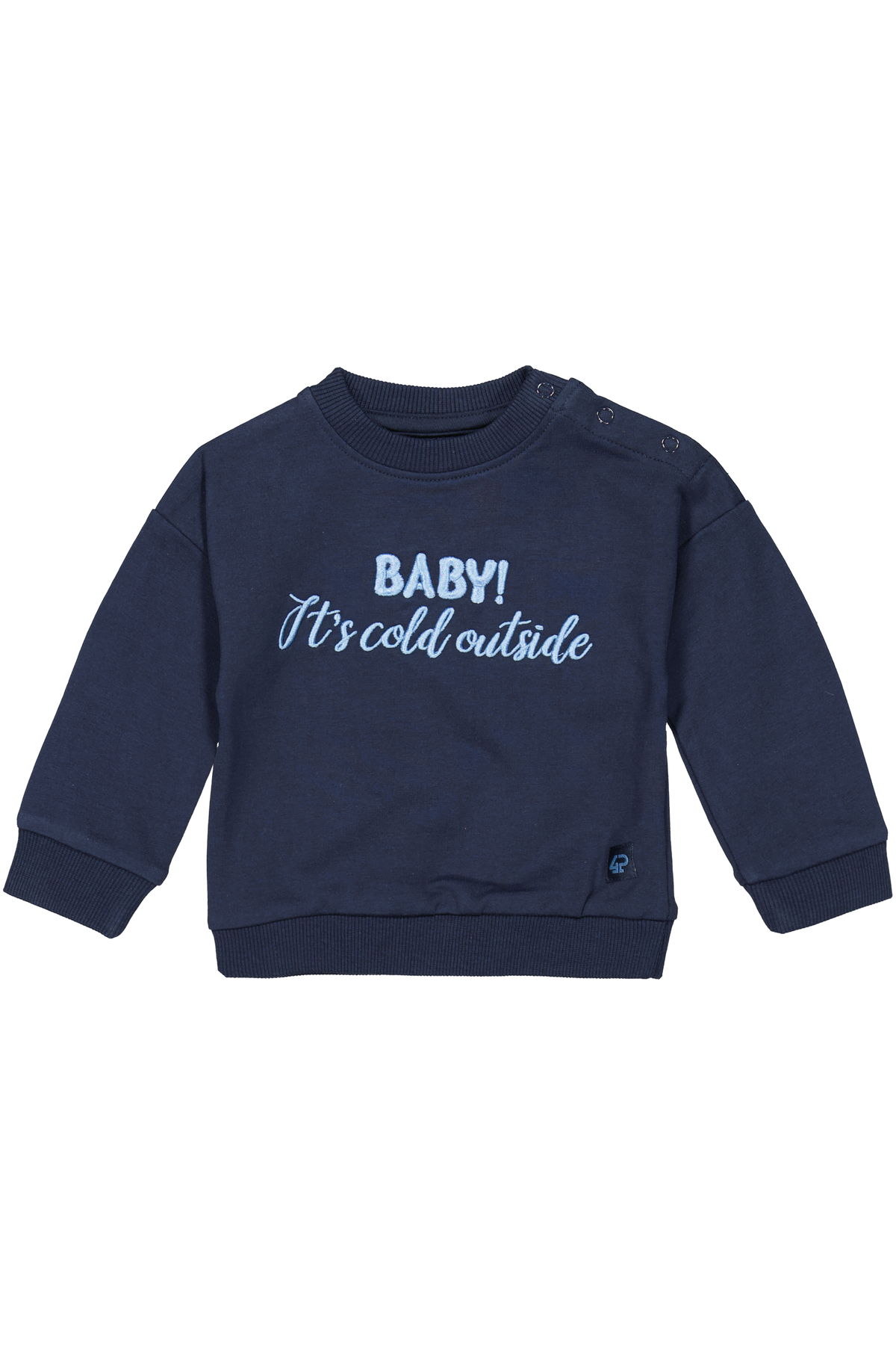4President Jongens Sweater Jack - Navy Blazer