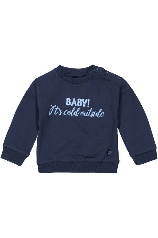 4President Jongens Sweater Jack - Navy Blazer