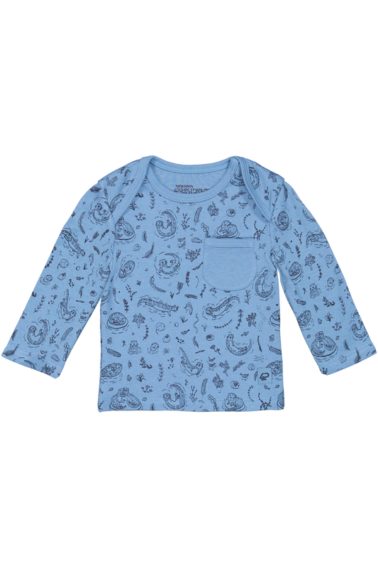 4President Jongens Longsleeve Jens - Captain's Blue Aop
