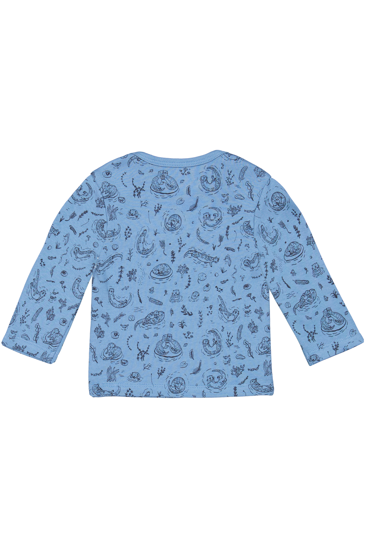 4President Jongens Longsleeve Jens - Captain's Blue Aop — detailfoto 2