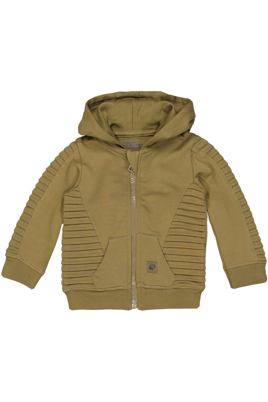 4President Jongens Vest met capuchon Joep - Beech